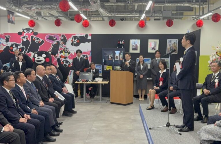 許智傑首航熊本展實力  地方人士讚「準市長」格局拚外交