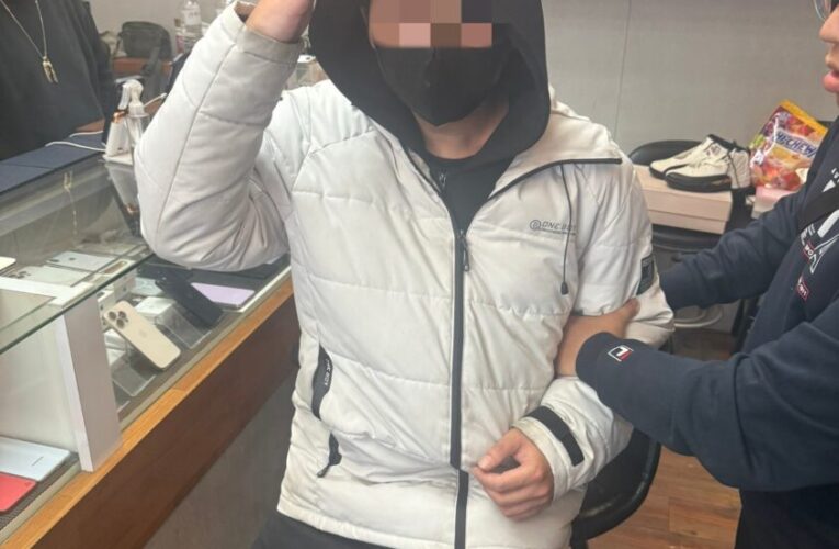 求職不順竟偷手機  36歲竊嫌落網兩支手機全數尋回