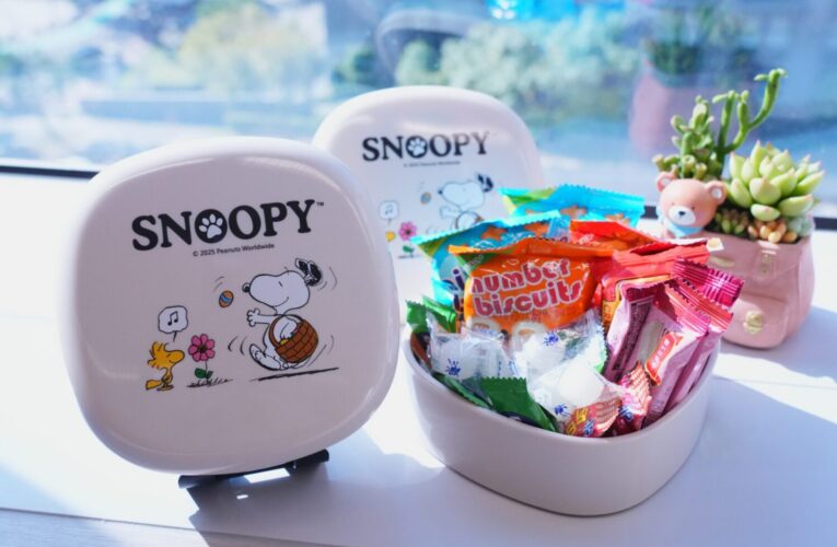 超萌來襲！　中市府元旦紀念小物亮相 史努比置物盒陪你可愛迎新年