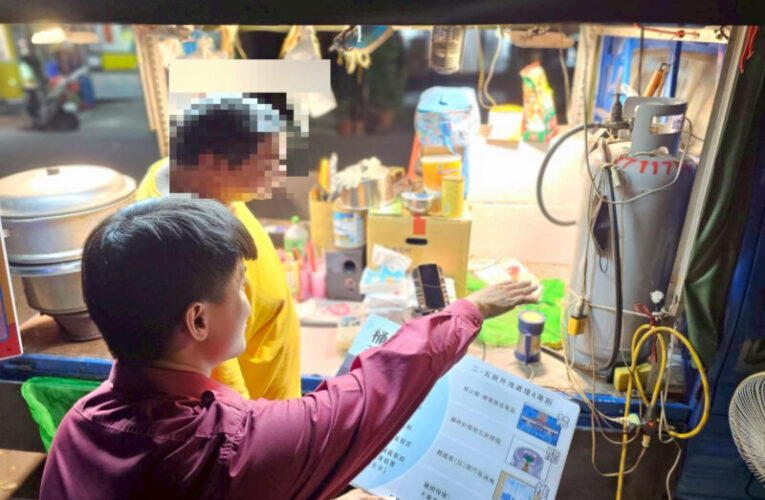 仁武消防出擊！提醒市民「暖冬防火」更安心！