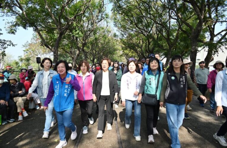 串聯8.3公里東螺溪水綠廊道打造5處亮點設施　東螺溪健康齊步走