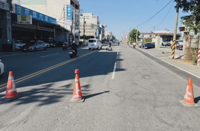 高雄大寮鳳林三路連環擦撞釀憾事！機車女騎士遭撞不治