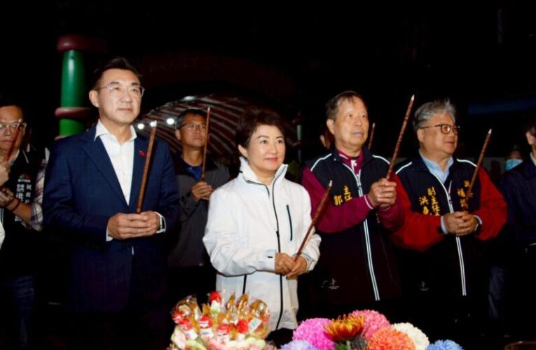 興安福鎮宮守護沙鹿逾80載　重建滿週年　市長盧秀燕贈匾「福德萬民」祝福香火永傳