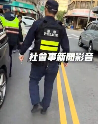檢舉擋車口　自己違停也挨罰　警方：違規一視同仁