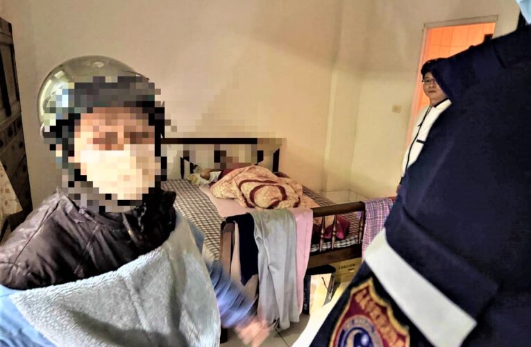 癱軟老婦失聯　北鎮警破窗尋人救護