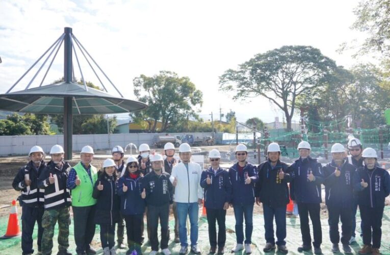 東勢獨角仙生態公園成形