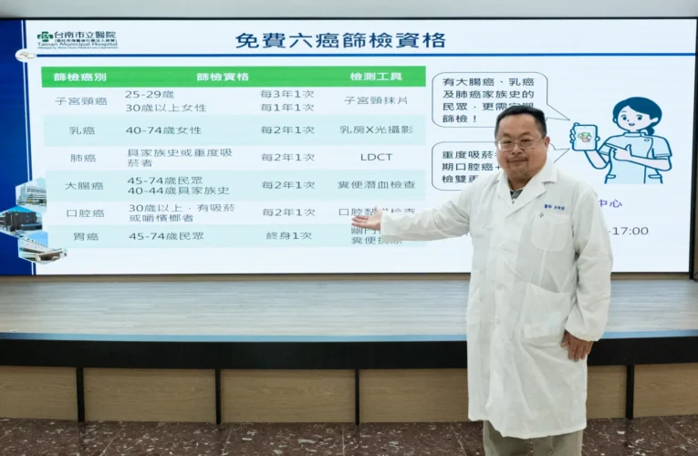 聽醫師的話多賺10餘年     癌篩揪出首期腸癌躲過健康威脅