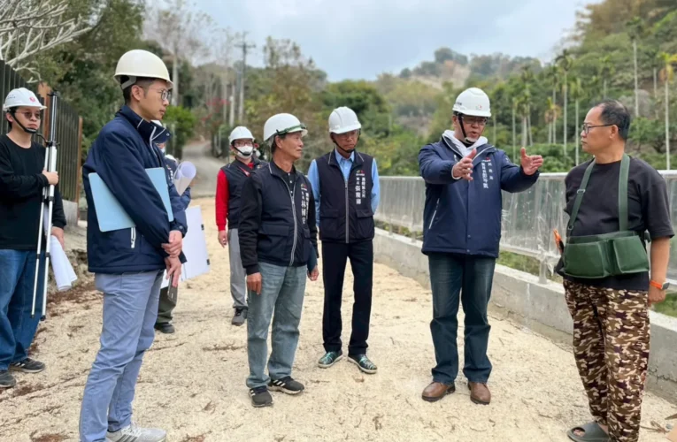 強化地方防災韌性　投入逾8,853萬元推動霧峰災後復建　民政局長：力拚汛期前完工