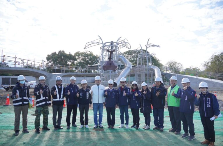 「全國首座」! 東勢獨角仙生態公園成形　建設局長：進度破8成、力拼4月啟用