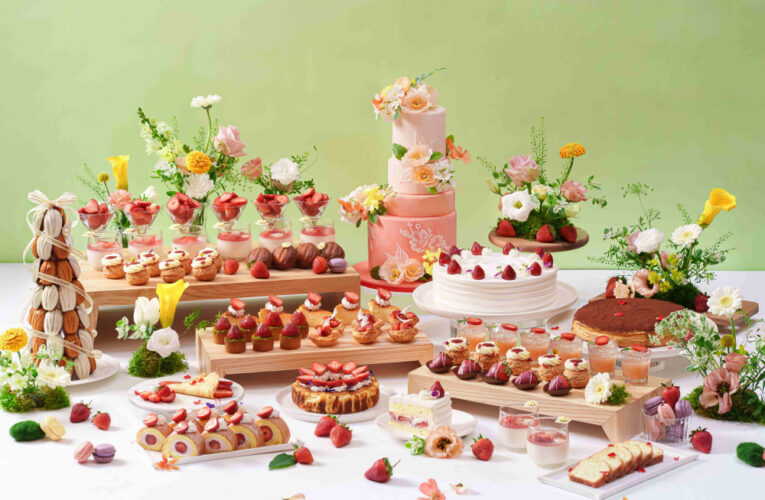 「春日繁花」草莓派對　 打造繁花盛開的繽紛草莓下午茶吃到飽