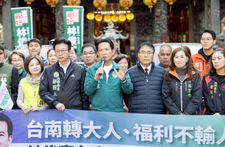 選前最後關鍵時刻　林俊憲車隊遊行爭取市民支持