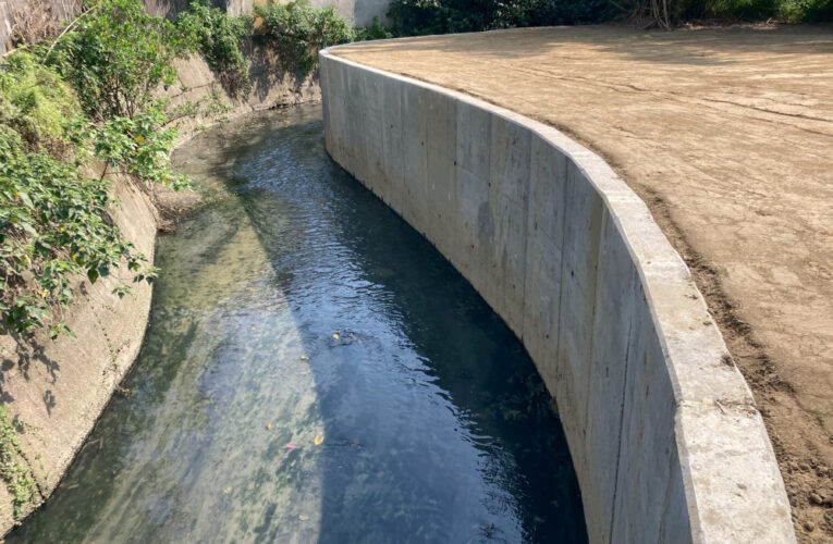 歸仁仁德排水護岸災後復建完工 提升結構穩定 強化防洪安全