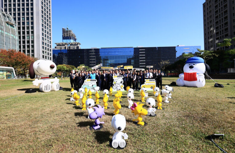 台中交通新主張！ 跟著史努比 安全遊台中