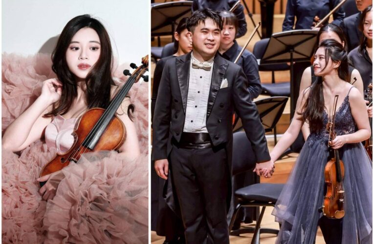 從法國巴黎管弦樂團到寶莉文化沙龍：施昕妤小提琴家現身  胡寶莉、黃秀慧與唐玉書齊聲讚賞