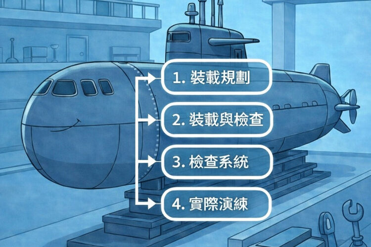 台船潛艦知識科普看過來