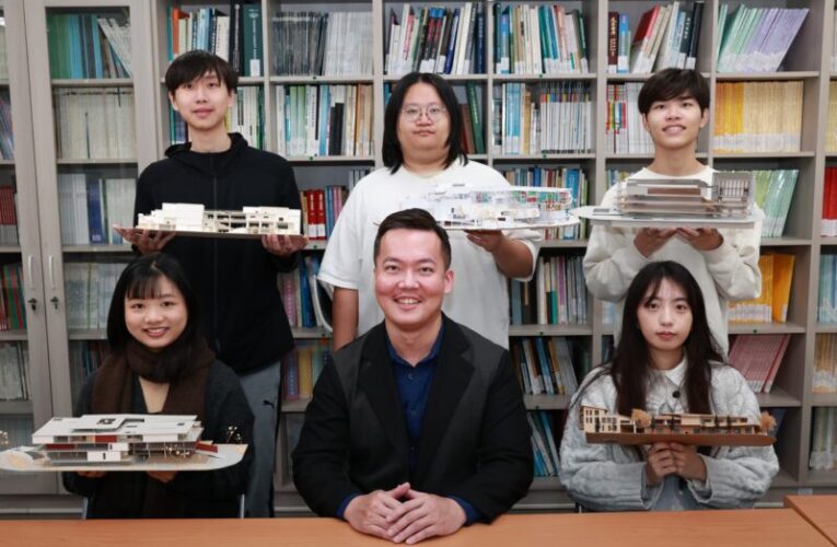 高雄大學建築系學生於全國學生競圖展現設計深度