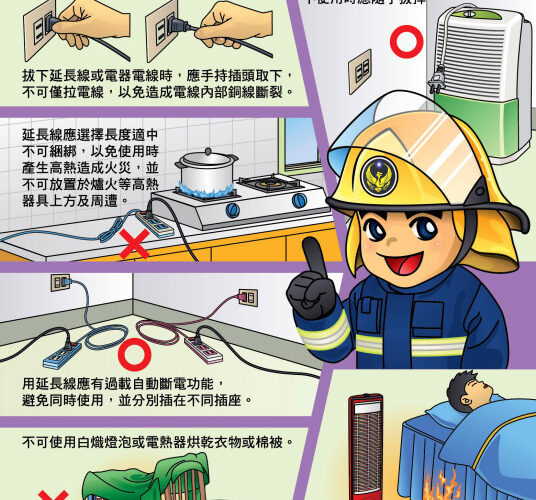 強烈冷氣團來襲！金門消籲防範電氣火災落實「五不一沒有」