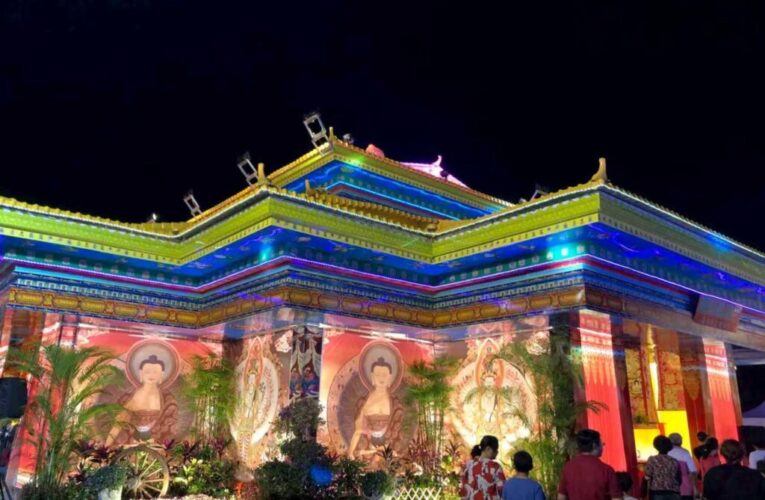 苗栗「天靈寺藏密壇城舍利館」開幕　元宵燈會登場