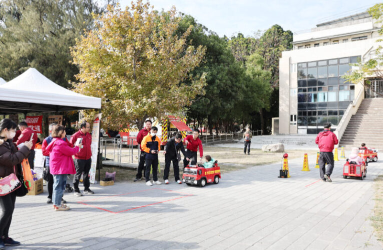台南市消防局119消防節擴大防火宣導  黃偉哲籲市民化身消防小英雄