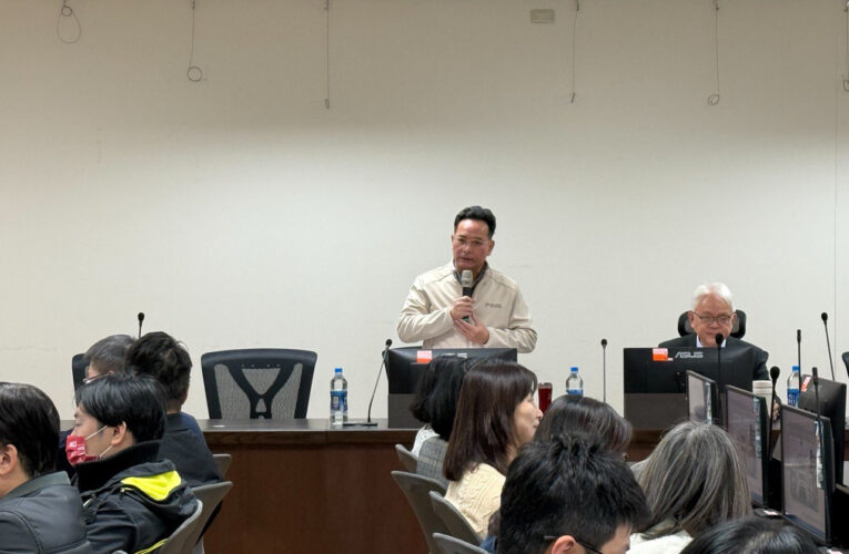 從「國會走進校園」　 立院教文會主秘陳錫欽博士勤益科大分享委員會制度智慧