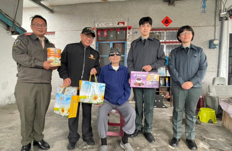 臺東榮服處攜手後指部寒冬送暖關懷榮民眷 落實永續照護