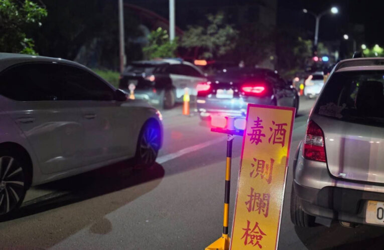 強力取締毒駕奏效　竹市警察局高強度執法落實道路安全