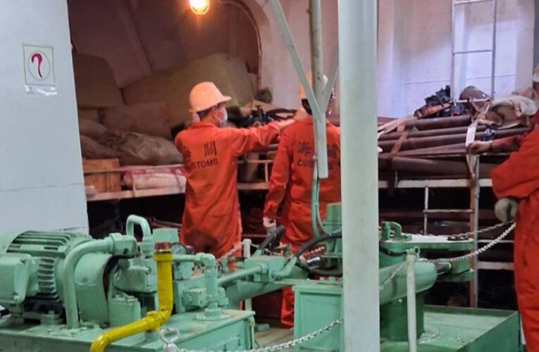 高雄關聯合執法　防堵高雄港區偷渡走私