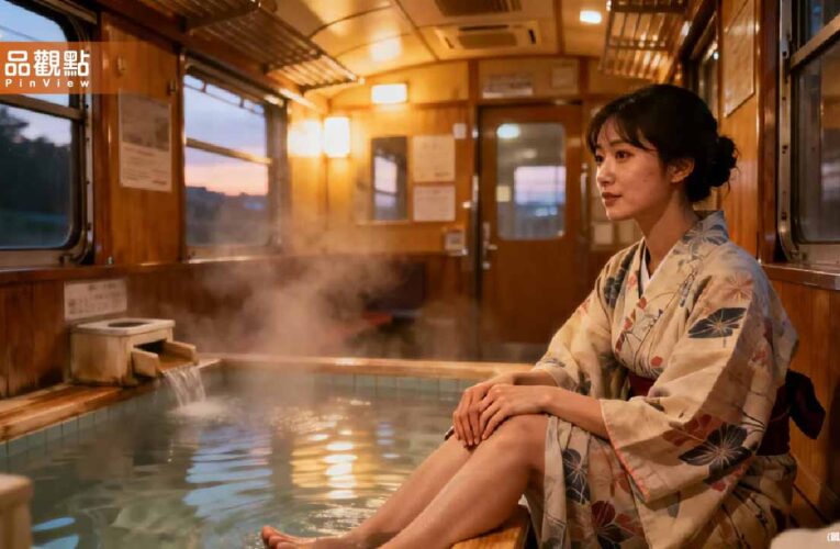 日本搭火車可以泡溫泉！三重足湯列車冬季限定登場