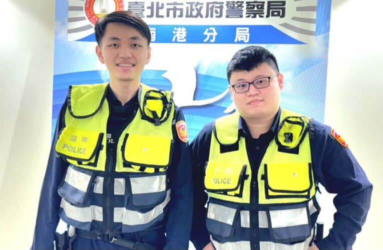 老翁妻心跳險驟停　幸有「南港警」急送就醫保命！