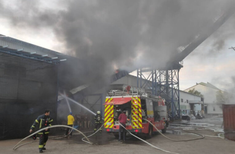 高雄永安工廠火警，消防30分鐘迅速撲滅幸無人傷亡