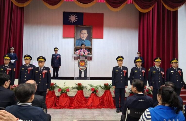 桃市警察局新任分局長、大隊長交接　打造安定宜居城市