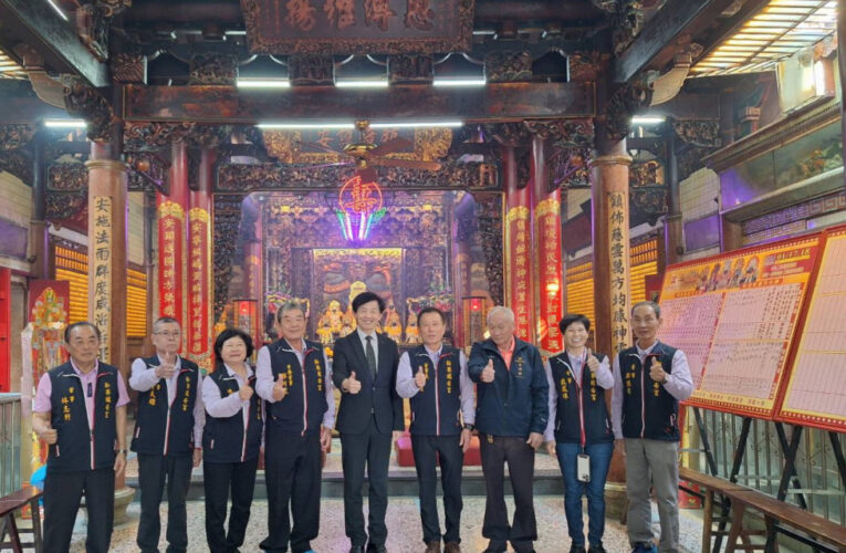 新寮鎮安宮開基二媽重光陞座會香遶境大典 慈顏再現 香火永續