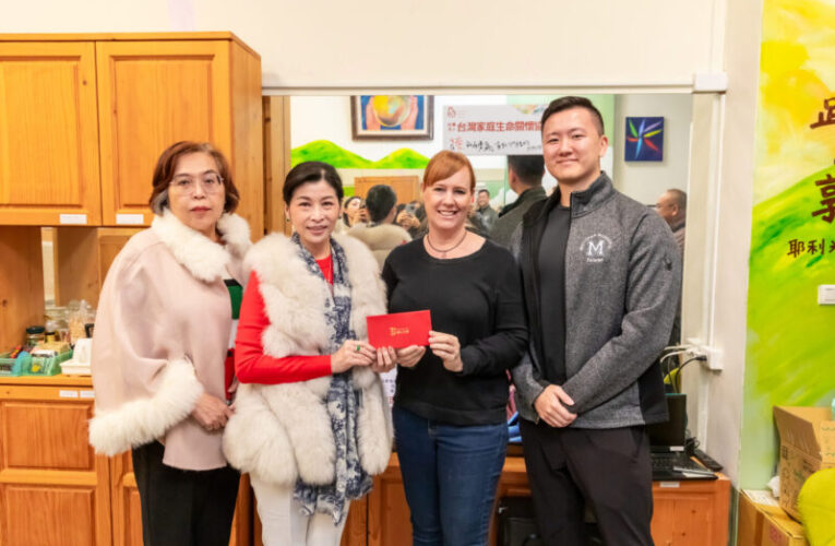 蔡佳欣攜林孟羽捐款家庭生命關懷協會 守護未預期懷孕女性　以實際行動傳遞溫柔力量