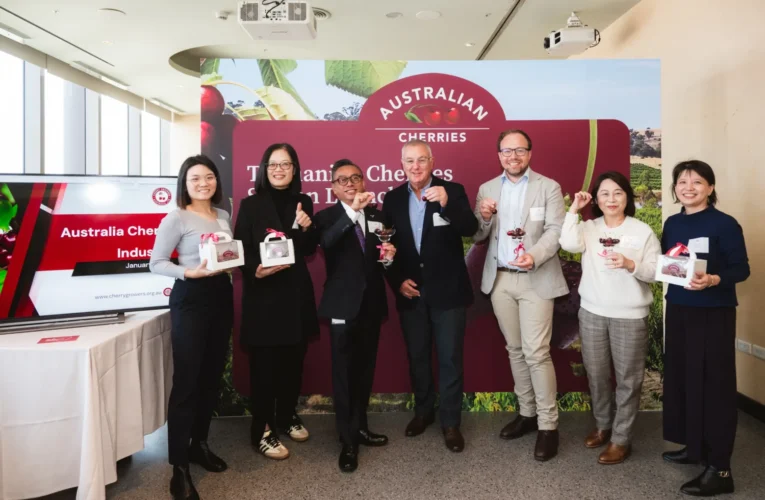 塔斯馬尼亞櫻桃甜蜜登場 喜迎農曆新年