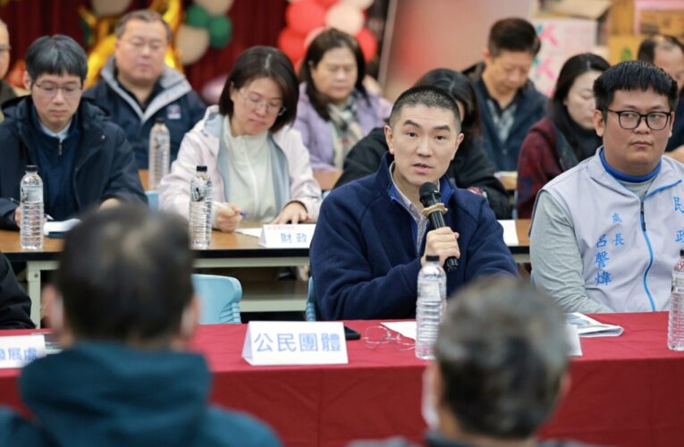 謝國樑主持中山區公民座談　零距離回應市民關切