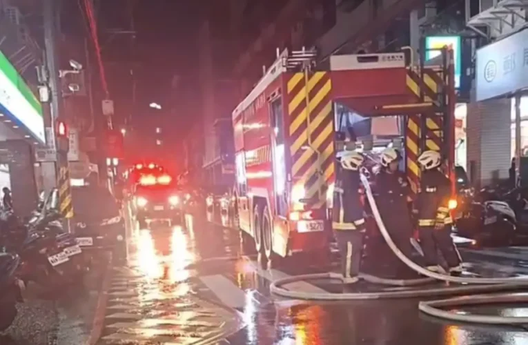 基隆惡火釀2死　為救受困女子3闖火場還讓出面罩　41歲勇消捨身殉職