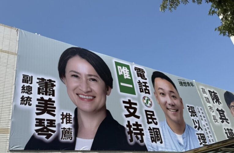 副總統首面助選看板竟是跟「他」掛！ 立委邱議瑩牽線，蕭美琴力挺左楠理想青年張以理