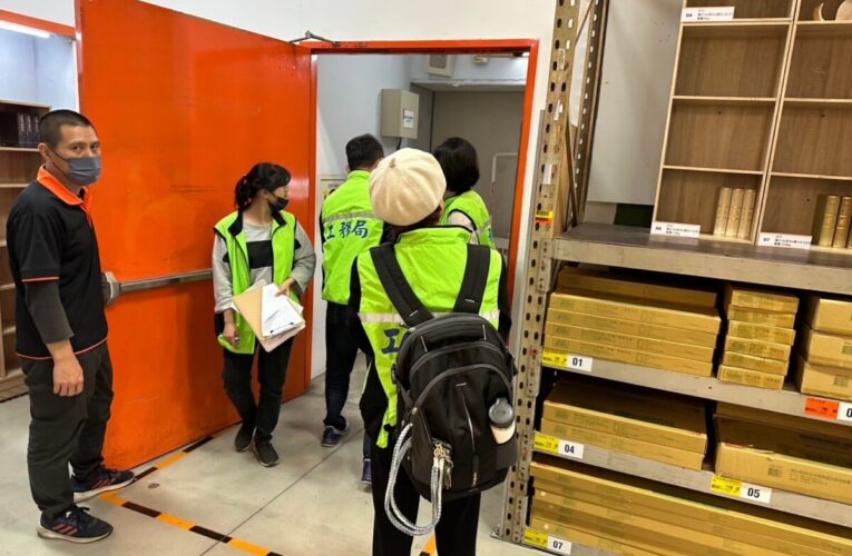 迎接春節消費人潮為市民把關 工務局聯合公會與消保官抽檢60 家百貨、賣場及KTV