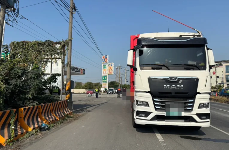 大貨車與機車擦撞　菲籍2移工雙載魂斷高雄