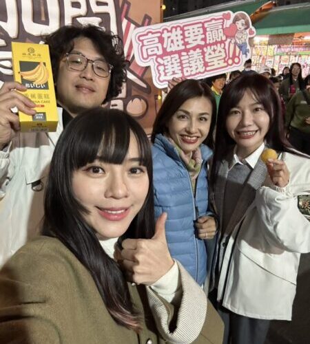 立院「零食會」助選 前進瑞豐夜市 壽星吳沛憶、黃捷許願邱議瑩初選過關！