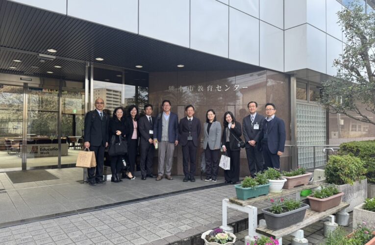 高雄市教育局赴日參與「熊本教育週」 見證仁武高中與熊本市立千原台高等學校締結姊妹校