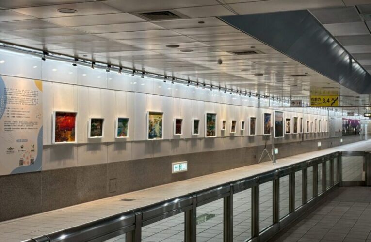 高捷聯合藝術平權協會 O2鹽埕埔站打造溫暖城市畫廊