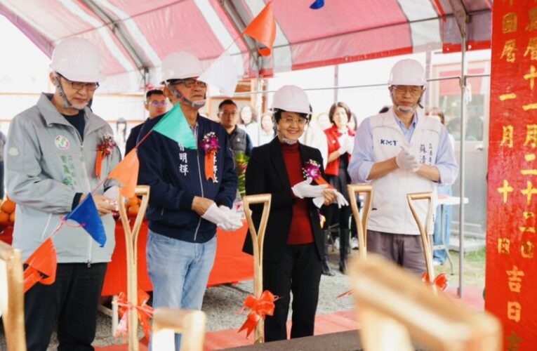 光和書香-屏東縣新埤鄉立圖書館改建工程動土典禮 開展親子閱讀新世界