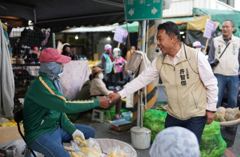 初選民調前夕最後衝刺！許智傑聯手邱志偉橫掃大岡山地區，展現必勝信心
