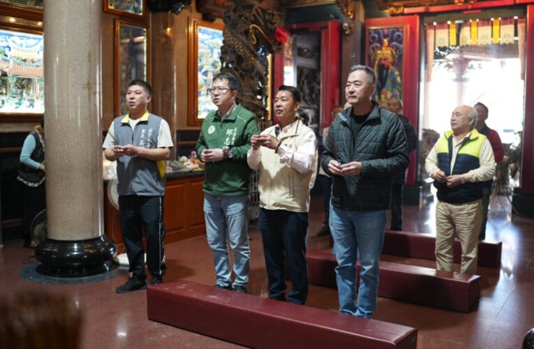 初選民調前夕最後衝刺！許智傑合體邱志偉橫掃大岡山地區，展現必勝信心：帶領高雄，我準備好了！
