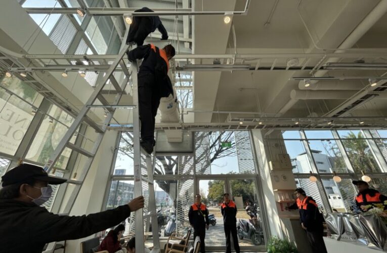 春節防災不鬆懈   高雄消防深入運動場館宣導居家用火安全
