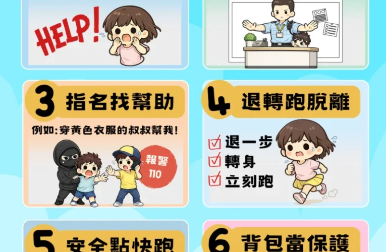 寒冬送暖不只送禮　北市警用親子互動教孩子外出自保