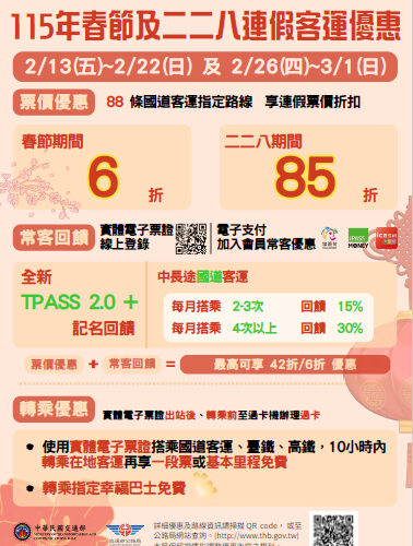 春節連假有四波車潮　北分局轄管「 省道疏運 」措施快報