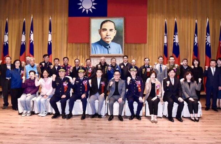 「基隆市警局分局長交接布達」　謝國樑期勉行人安全與反詐