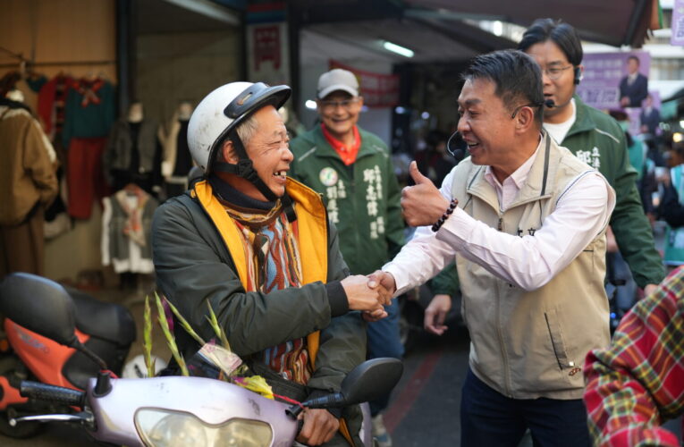 許智傑、邱志偉大岡山聯手出擊！民調前最後衝刺氣勢如虹